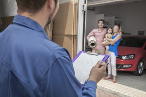 Boxes and wrapping materials used for packing services in Southborough
